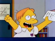 Martin with exam