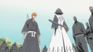 Ichigo meets soifon