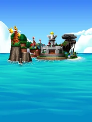 Render of the Island