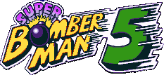 Super Bomberman 5 Logo