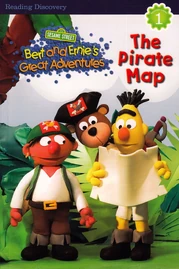 Bert ernie chapter book pirate map