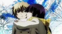 Yuuko hug teiichi for date