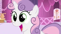 Sweetie Belle ecstatic S2E23