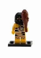 Lego Caveman on the stand