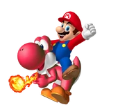 Red Yoshi SMW3D