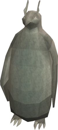 Basic penguin statue