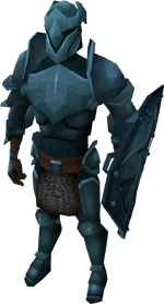 Rune armour set (lg) equipped