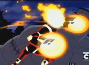 Fiery punch