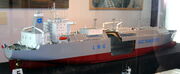 LNG tanker model