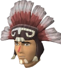 Samba headdress chathead