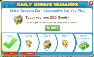 Daily Bonus