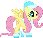 Fluttershy Hearth's Warming Eve Card Creator