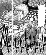Toriko using 10 Ren Kugi Punch on Tommy