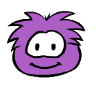 Purple Puffle old look