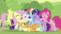 Main 6 group hug S2E02