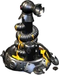 Spurtz Cannon Black Damaged