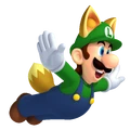 Raccoon Luigi NSMBW