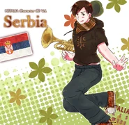 Serbia CD cover by Tix