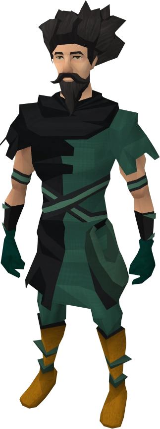Klank's gauntlets equipped