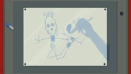 S4e15 Overhead projector screen