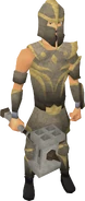 Statius's armour equipped