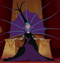 Yzma trono