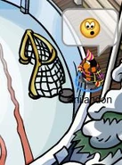 Puck is stuck