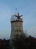 Holgate Windmill new cap fitted in November 2009