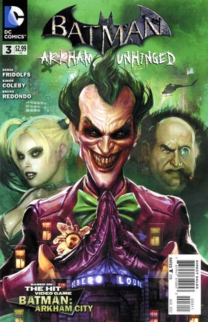 Cover for Batman: Arkham Unhinged #3