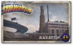 Postcard hood black bottom