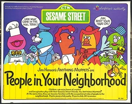 People neighborhood colorforms