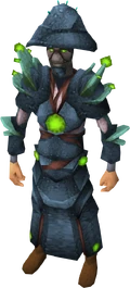 Fungal armour equipped