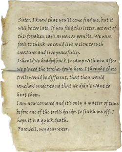 Darkfall Cave Note