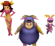 Magus Sisters DS Field Sprites
