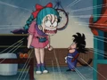 Bulma fails to seduce goku cause Goku just doesn't care