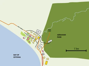 Novosevensk map