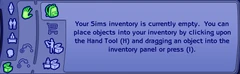 Empty Inventory