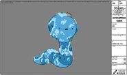 Modelsheet frozenkingworm