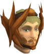 Bronze athlete's hat chathead