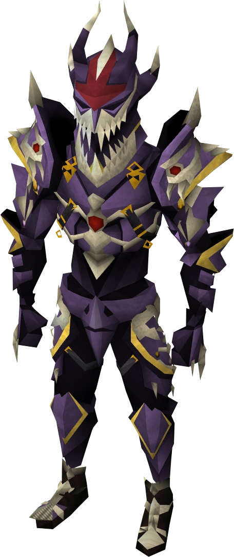 Dragonbone armour equipped