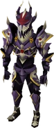 Dragonbone armour equipped