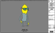 Modelsheet Earl of Lemongrab with Glasses