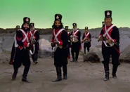 Aliens with muskets