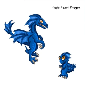 Lapis Lazuli Dragon