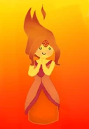 Blushing flame Princess