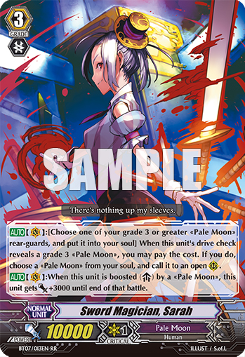 pale moon cardfight vanguard trigers