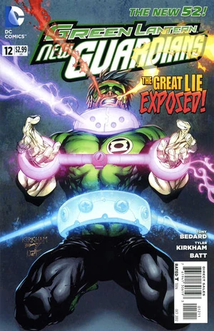 Cover for Green Lantern: New Guardians #12
