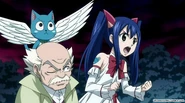 Wendy wants to save Natsu and Lucy