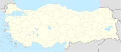 Turkey location map