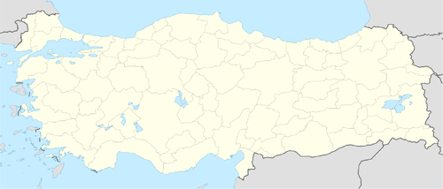 Turkey location map
